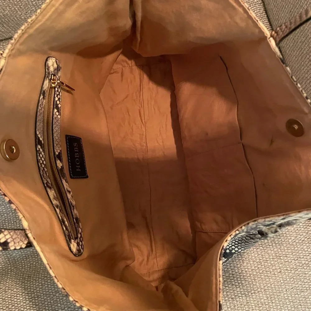 Hobbs Danby 100% Leather Python Tote Bag - Picture 11 of 12